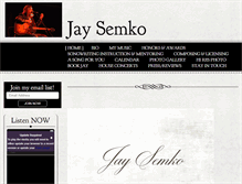 Tablet Screenshot of jaysemko.com